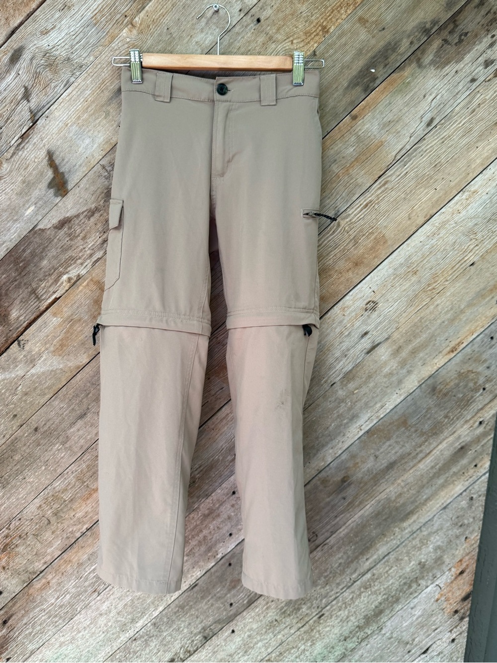 Magellan Outdoors Fishing pant bundle. Kids. Olive and Khaki. 10/12 - Picture 8 of 9